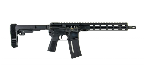 ZION Z-15 PIST 5.56 BLK 12.5"#
